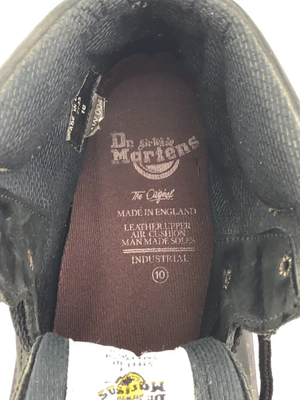 Dr. Martens 7735 MIE Black Leather ST Work Boots UK 10